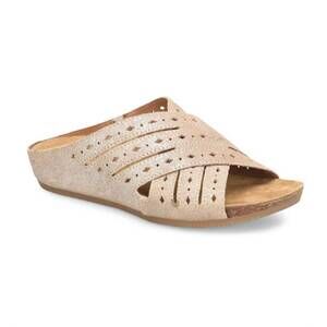 NEW COMFORTIVA women's gala sandal - wide in natural